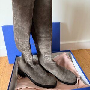 Stuart Weitzman 5050 Over-the-knee Suede Bold Boot